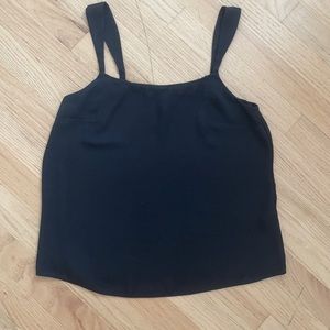 Black tank cami ASOS, S